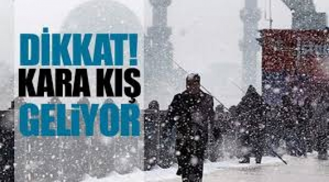 Kara kış geliyor! İstanbul 7 gün kar yağışı etkisi altına girecek
