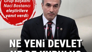 'Ne yeni devlet ne de kuruluş anayasası'