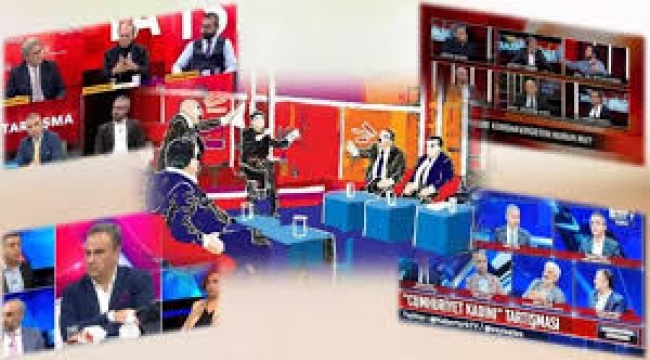 Televizyonlardaki tartışma programlarının değişmeyen yüzleri kimler