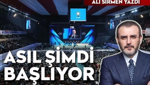 Asıl şimdi başlıyor