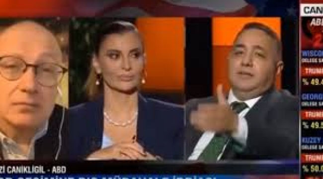 CNN Türk te hakaretler havada uçtu! 'Cahil sensin lan alçak'