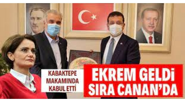 Ekrem İmamoğlu, AKP İstanbul İl Başkanı Osman Nuri Kabaktepe'yi ziyaret etti