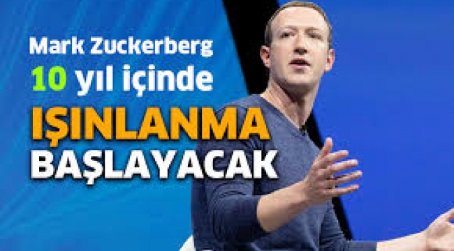  Facebook CEO'su insanların işe ışınlanarak gideceği tarihi açıkladı  