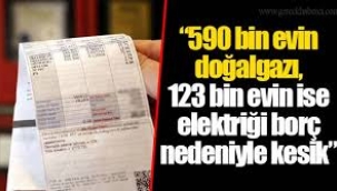 Faturasını ödeyemeyen 590 bin abonenin doğalgazı kesildi