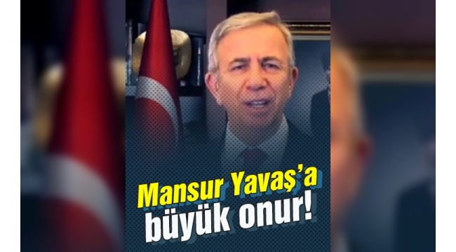 Mansur Yavaş, 2021 Dünya Belediye Başkanı Ödülü'ne aday gösterildi