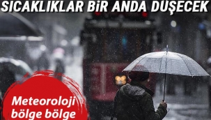 Sıcaklıklar bir anda düşecek... İstanbul için saat verildi