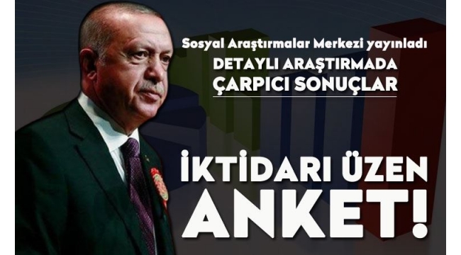  Sosyal Araştırmalar Merkezi'nin ocak anketi yayınladı