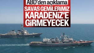 ABD, Karadeniz'e savaş gemisi göndermekten vazgeçti