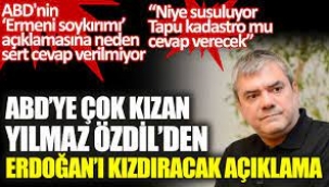 ABD'ye çok kızan Yılmaz Özdil'den Erdoğan'ı kızdıracak açıklama 