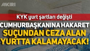 Cumhurbaşkanına hakaret eden öğrenci ,,,