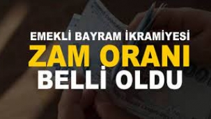 Emekliye bayram ikramiyesinde zam tutarı belli oldu..