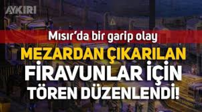 Firavunların dünyaya mesajı