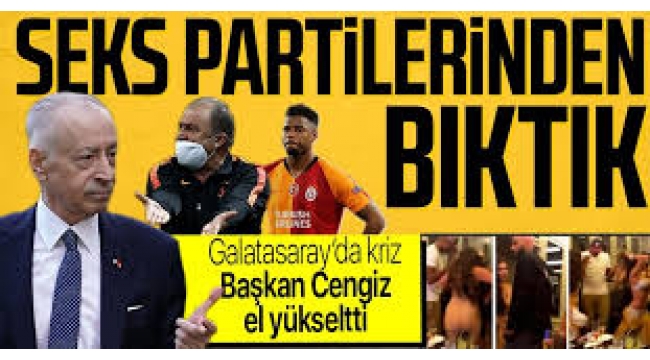 Galatasaray'da Seks Partilerinin Müdavimleri