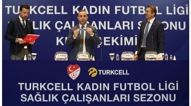 Kadın Futbol Ligi Sağlık Çalışanları Sezonu fikstürü çekildi
