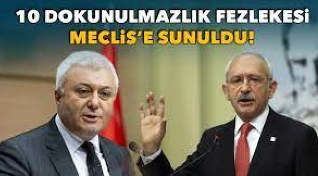 Kılıçdaroğlu'nun dokunulmazlığı Meclis gündeminde