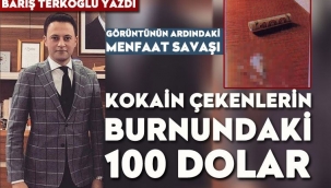 Kokain çekenlerin burnundaki 100 dolar