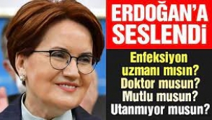 Meral Akşener'den Erdoğan'a: Mutlu musun, hiç mi utanmıyorsun?