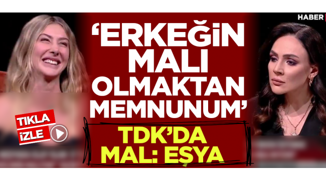 Şeyma Subaşı: Erkeğin malı olmaktan memnunum