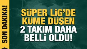 Ankaragücü ve Erzurumspor küme düştü! 