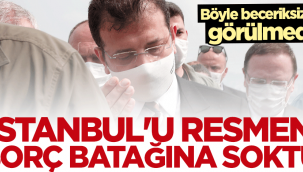 Böyle beceriksizlik görülmedi... CHP'li İmamoğlu İBB'yi borç batağına soktu