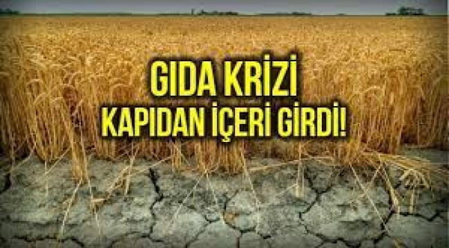 CHP, kuraklığın ağır tablosunu çıkardı: Gıda krizi kapıdan içeri girdi!