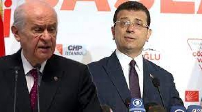 Devlet Bahçeli'nin hedefinde İBB yönetimi var