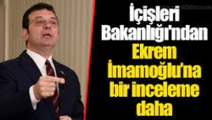 Ekrem İmamoğlu hakkında bir inceleme daha