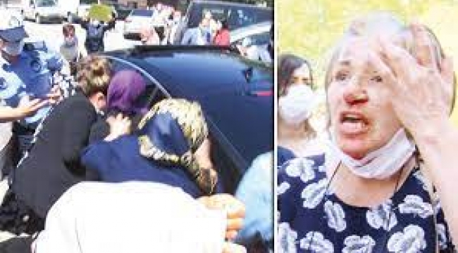 Ekrem İmamoğlu'na protestoda arbede