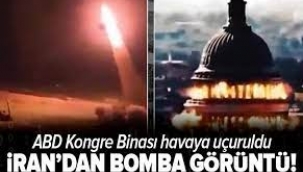 İran'ın propaganda videosunda 'ABD Kongre Binası' havaya uçuruldu
