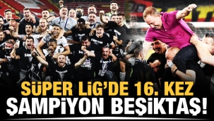 Şampiyon Beşiktaş....