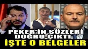 Sedat Peker'in sözleri doğru çıktı