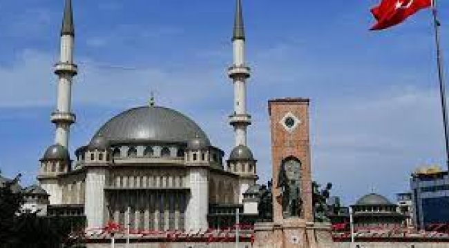 Taksim Camii bugün açılıyor
