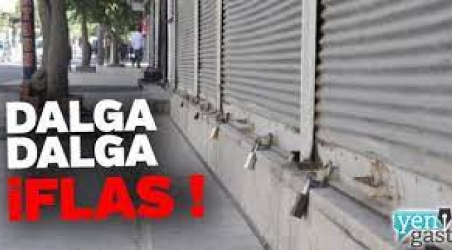 Üç ayda 29 bin esnaf, 2 bin 694 şirket kapandı