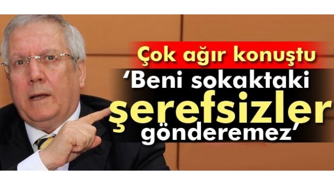 Aziz Yıldırım'dan zehir zemberek sözler: "Ali Koç 3 Temmuz'un neresinde, bırak aday bile olma"