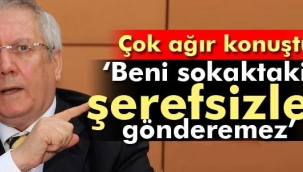 Aziz Yıldırım'dan zehir zemberek sözler: "Ali Koç 3 Temmuz'un neresinde, bırak aday bile olma"