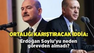 Erdoğan'ın Süleyman Soylu'yu neden görevden almadı