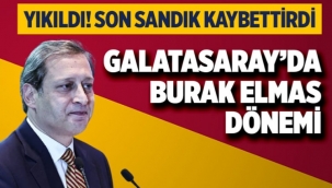 Galatasaray'ın 38. başkanı Burak Elmas oldu!