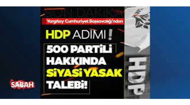  HDP'nin kapatılması istemiyle yeniden dava açıldı