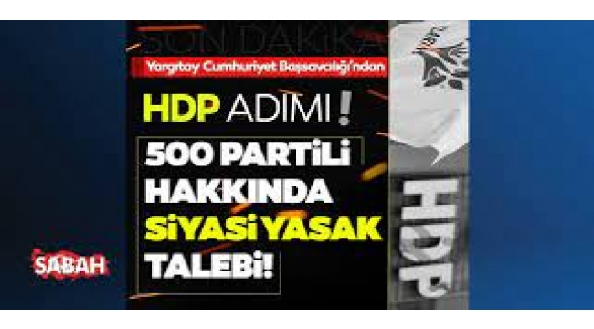 HDP'nin kapatılması istemiyle yeniden dava açıldı