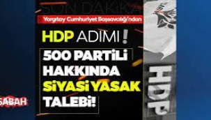  HDP'nin kapatılması istemiyle yeniden dava açıldı