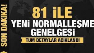 İçişleri Bakanlığı'ndan 'Haziran Ayı Normalleşme Tedbirleri' genelgesi