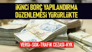 KYK borçları, vergi cezaları yapılandırması Resmi Gazete'de