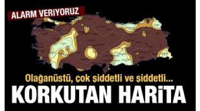 Meteoroloji'den 'olağanüstü kuraklık' uyarısı: Son 50 yılın en sıcağı