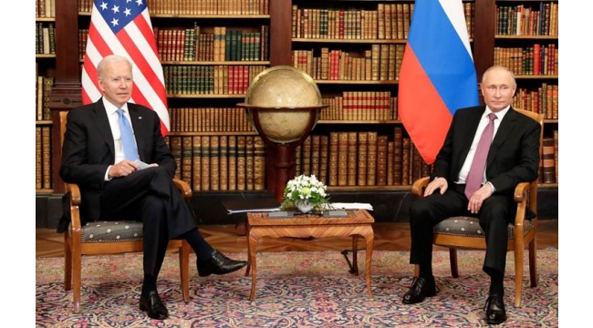Putin ve Biden'dan Cenevre'deki zirve sonrası ortak bildiri