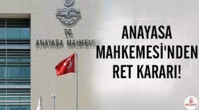 Anayasa Mahkemesi'nden İnfaz Yasası kararı