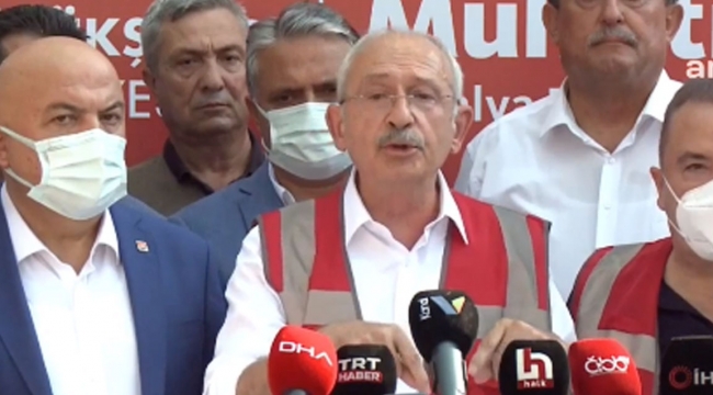 Kılıçdaroğlu: 2002'de 19 pilot, 19 yangın söndürme uçağımız varken neden şimdi yok, nereye gitti bu uçaklar?