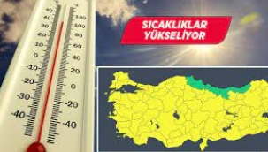 Meteoroloji'den uyarı üstüne uyarı! Hava sıcaklığı haritası yayınlandı: Kavrulacağız!