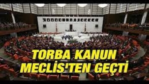 Torba kanun teklifi Meclis'ten geçti