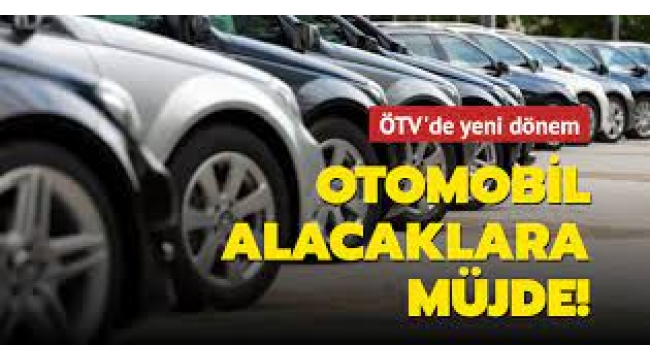 Binek otomobilde ÖTV matrah oranları değişti
