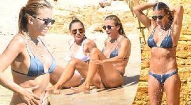 Çeşme'de İvana Sert rüzgarı